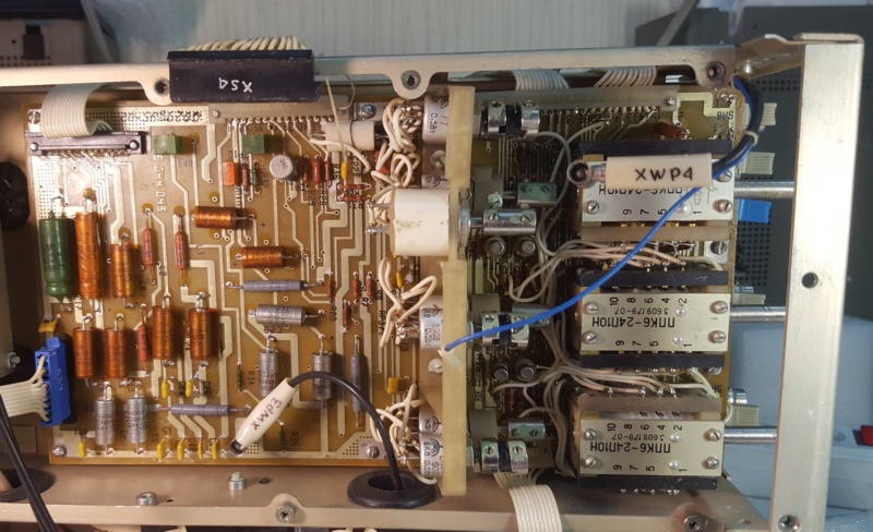 Ремонт осциллографа с1 127